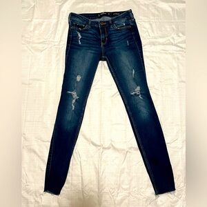 Hollister low rise super skinny classic stretch jeans